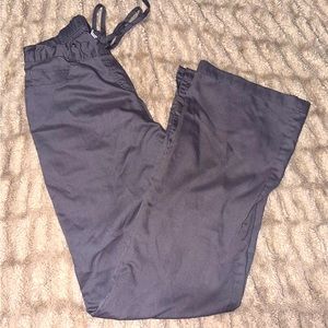 Women’s grey Greys Anatomy scrub bottoms